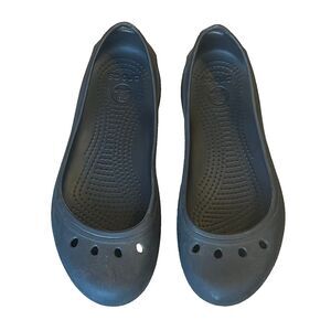 Crocs Kadee Ballet Flats Black Womens‎ 7